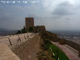 Castillo de Lorca. Torren de La Batera. Vistas