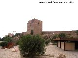 Castillo de Lorca. Patio de Armas. 