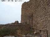 Castillo de Lorca. Alcazaba. Murallas de separacin de los patios de armas
