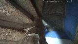 Baslica de Santa Mara. Parte baja de las escaleras de caracol
