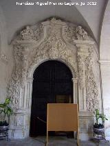 Concatedral de San Nicols de Bari. Puerta del claustro