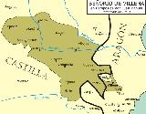 Historia de Villena. Extensin del Seoro de Villena en tiempos de don Juan Manuel, alrededor de 1340