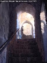 Castillo de la Atalaya. Escaleras