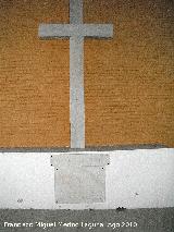 Mirador de Las Cruces. Cruz dedicada a Jose Antonio Primo de Rivera