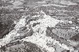 Setenil de las Bodegas. Vista aérea de Setenil, 1970
