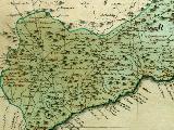 Historia de Setenil de las Bodegas. Mapa 1782
