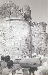 Castillo de Belmonte. Rodaje de la pelcula Mio Cid