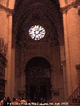 Catedral de Santa Mara y San Julin. Vidriera
