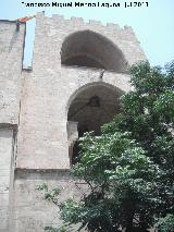 Torres de Serranos. Torre derecha intramuros