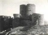 Castillo de Moya. Foto antigua