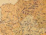 Sierra Madrona. Mapa 1879