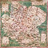 Provincia de Jaén. Mapa de 1587