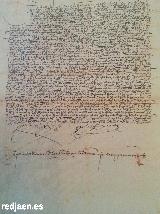 Historia de Alcal la Real. Prologa de un corregidor alcalaino firmada por los Reyes Catlicos en 1520. Archivo Histrico de Alcal.