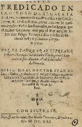 Historia de Alcal la Real. Predicado 1621