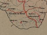 Historia de Alcal la Real. Mapa 1885
