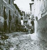 Puerta de la Cadena. Foto antigua. Guerra Civil