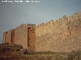 Castillo de Molina de Aragón. Murallas del recinto exterior