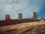Castillo de Molina de Aragón. Torre Veladores, Torre de las Armas y Torre de Doña Blanca
