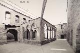 Castillo de Sigenza. Foto antigua. Archivo de Paradores