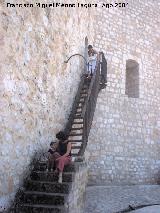 Castillo de Torija. Escalera de acceso a la Torre del Homenaje