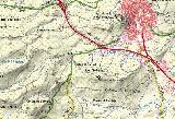 Torreón de la Dehesilla. Mapa