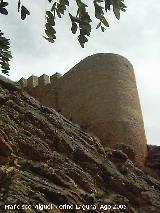 Murallas de Albarracn. Terminacin de la muralla en la Calle Azagra