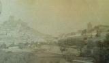 Alcaudete. Foto antigua. A la derecha aparece la mole del Monasterio de San Francisco hoy desaparecido