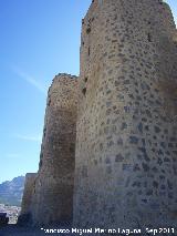 Castillo de Alcaudete. Torreones de la Puerta