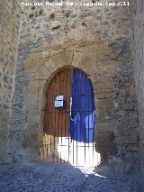 Castillo de Alcaudete. Puerta de acceso