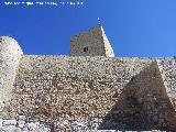 Castillo de Alcaudete. Antemuro, murallas y Torre del Homenaje