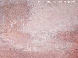 Pinturas rupestres del Covacho de la Paridera. Ciervas