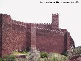 Castillo de Peracense. Murallas del recinto exterior