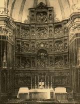 Catedral de Santa Mara. Foto antigua. Altar Mayor