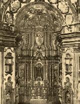 Seminario Conciliar. Foto antigua. Altar Mayor