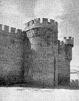Castillo de Orgaz. Foto antigua