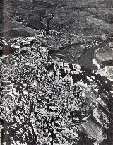 Historia de Toledo. Foto aerea. Aos 40