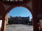 Ayuntamiento de Andjar. Desde los arcos del edificio de Correos