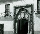 Casa de los Albarracn. Foto antigua