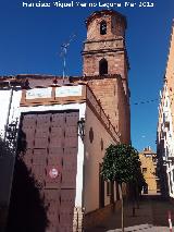 Iglesia de San Bartolom. Torre campanario