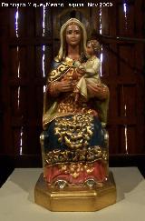 Virgen de la Cabeza. Copia de la talla de la Virgen