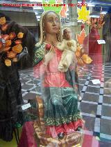 Virgen de la Cabeza. Copia de la talla de la Virgen