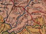 Aldea El Porrosillo. Mapa 1901
