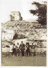 Castillo de Grgal. Foto antigua