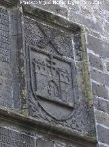 Baeza. Escudo antiguo en la Catedral