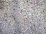 Pinturas rupestres de la Caada de la Corcuela. Antropomorfos y cabras