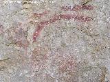 Pinturas rupestres de la Caada de la Corcuela. Cabra mayor