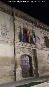 Ayuntamiento de Baeza. De noche
