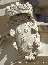 Convento de San Francisco. Escudo de las Cinco Llagas