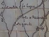 Hacienda La Laguna. Mapa de Bernardo Jurado. Casa de Postas - Villanueva de la Reina