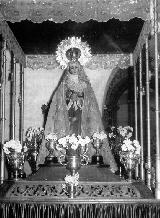 Semana Santa de Baeza. Virgen de los Dolores 1955
